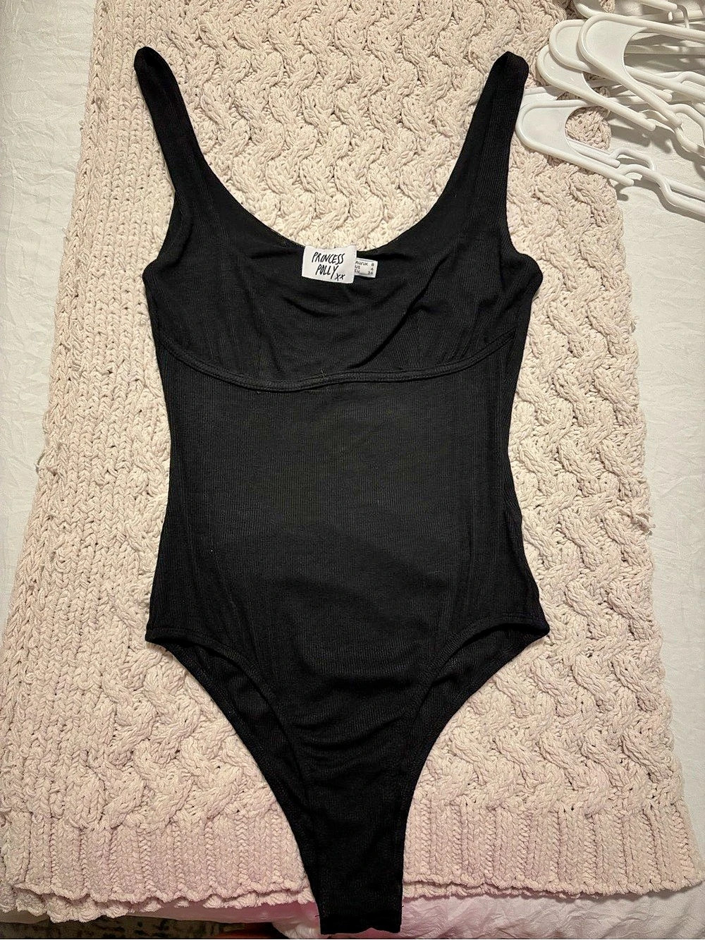 Princess Polly Black bodysuit